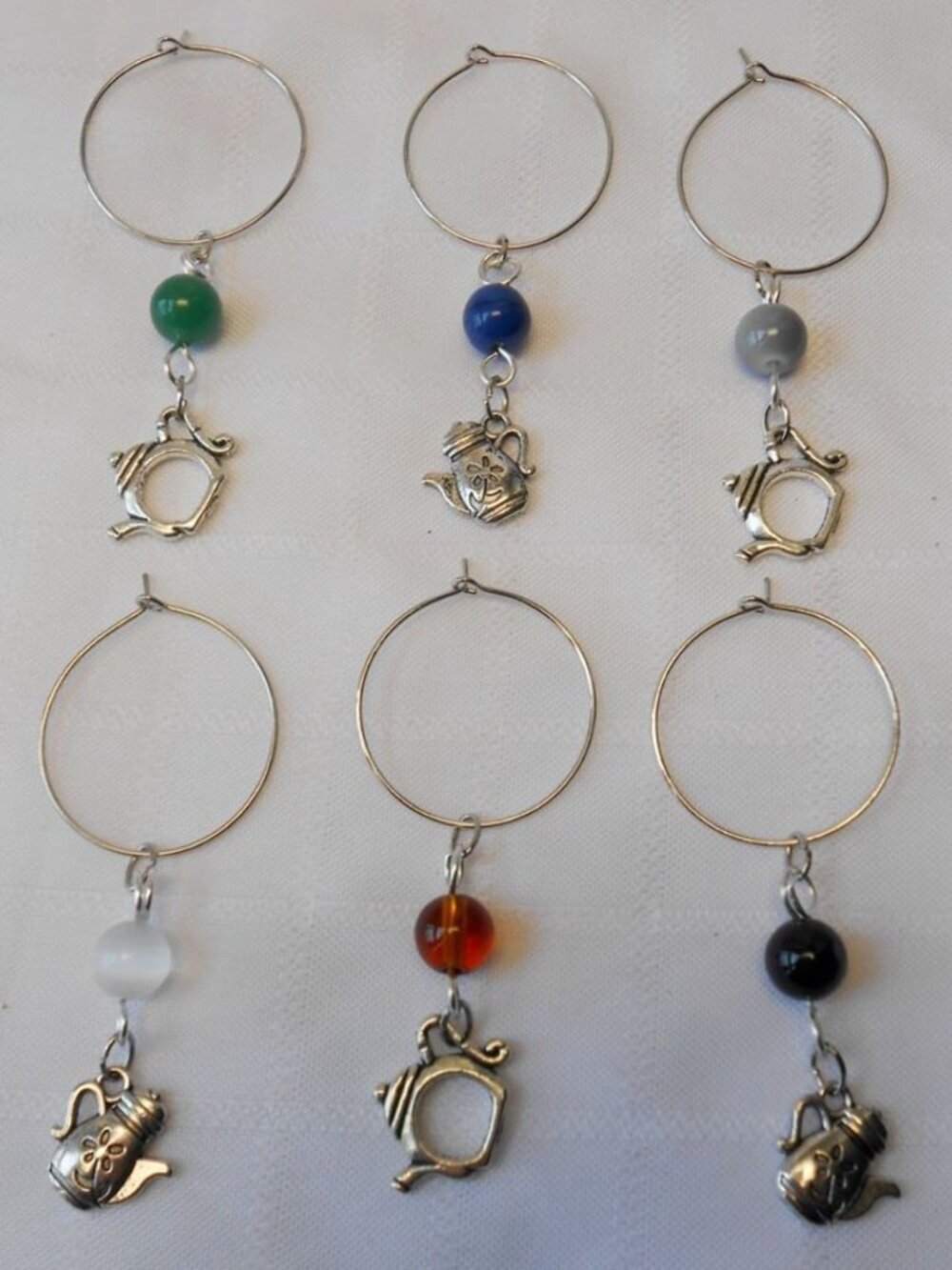 No.51 - Handmade identifiers for wine glasses or stemmed glasses